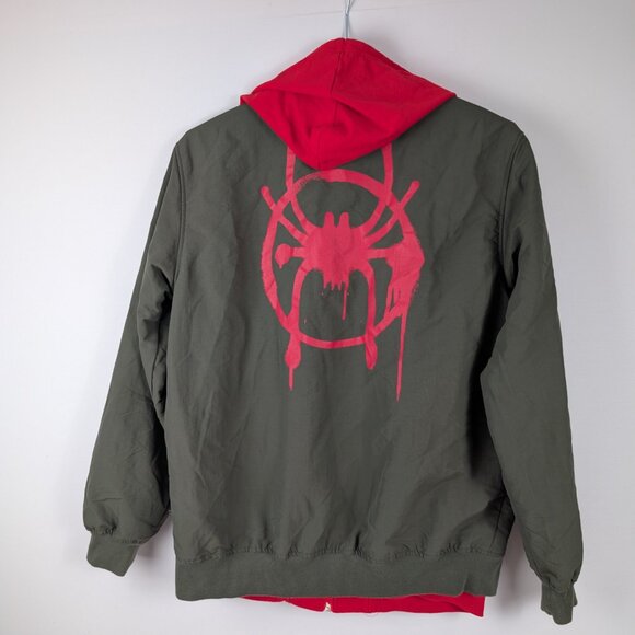 Marvel Spider-Man: Into The Spider-Verse Miles Cosplay Jacket - Men's Large - Picture 6 of 6